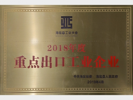 重点出口工业企业